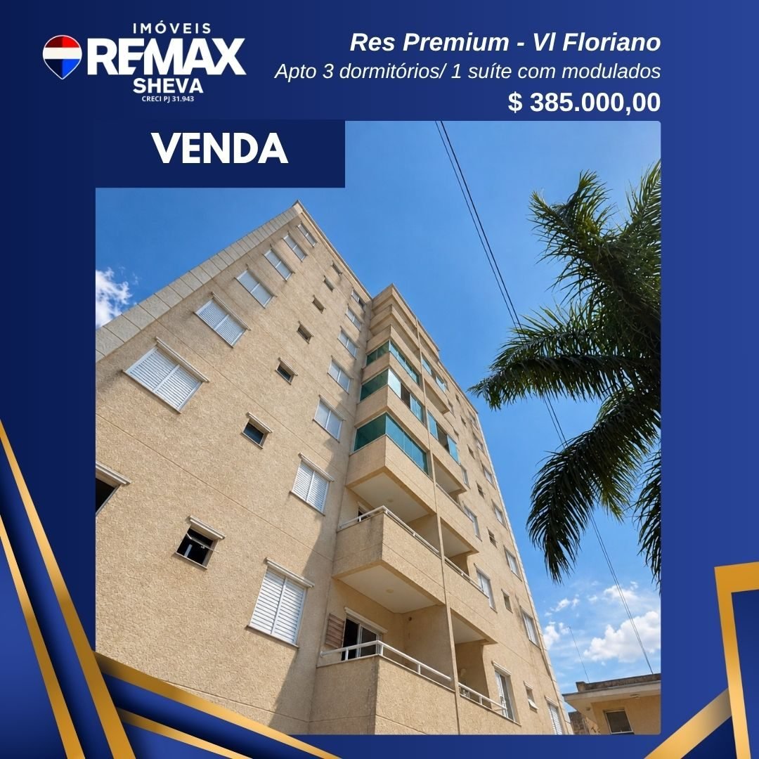 Apartamento 3 Quartos à Venda em Vila Floriano