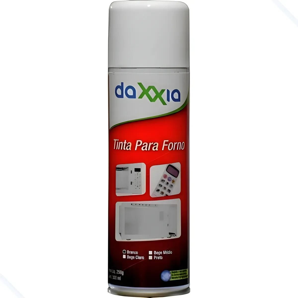 Tinta Spray Para Microondas Branco 300ml Daxxia