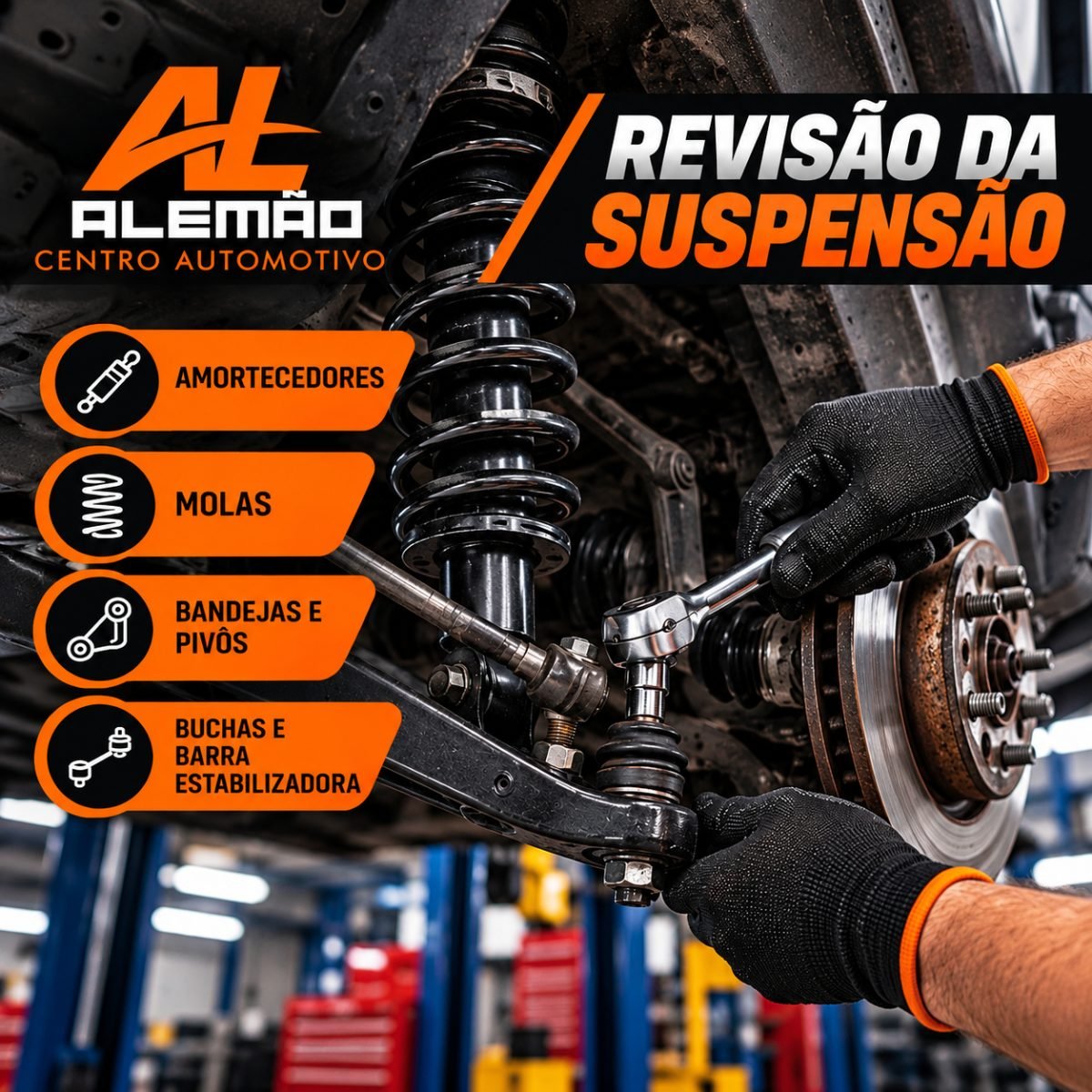 Revisão de suspensão