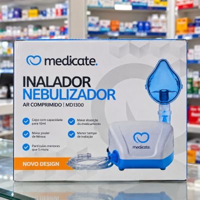 Inalador nebulizador Medicate MD1300